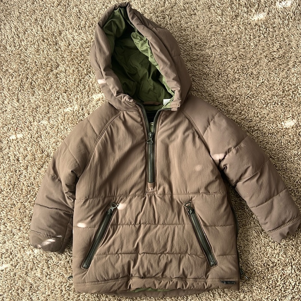 Zara toddler boy puffer